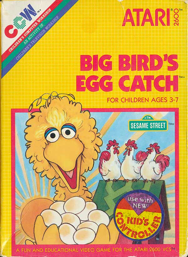 Big Bird's Egg Catch - Box Front