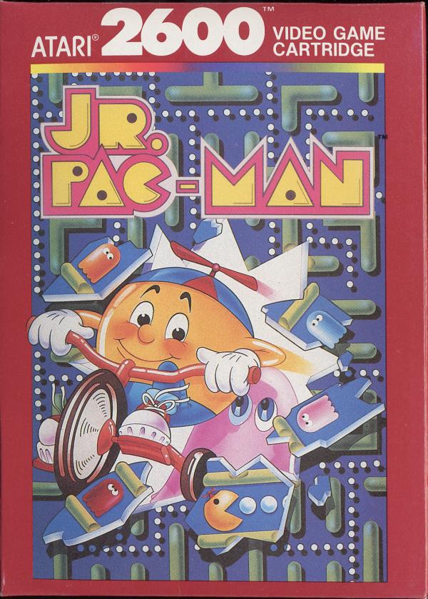 Jr. Pac-Man - Box Front