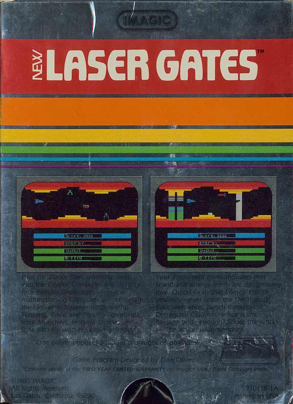 Laser Gates - Box Back
