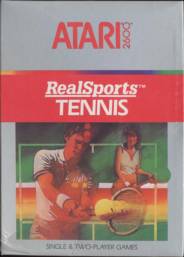 RealSports Tennis - Box Front