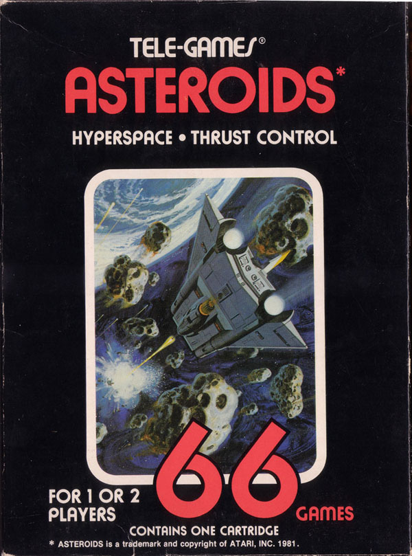 Asteroids - Box Front