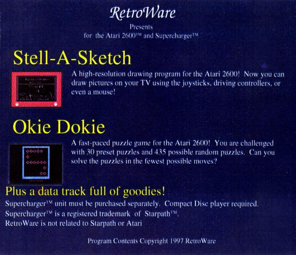 Stell-A-Sketch / Okie Dokie - Box Back
