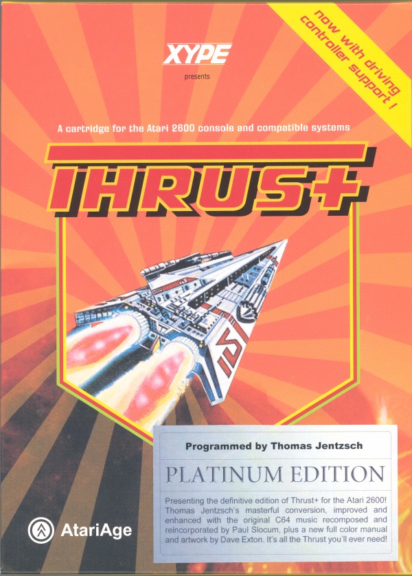 Thrust+ Platinum - Box Front
