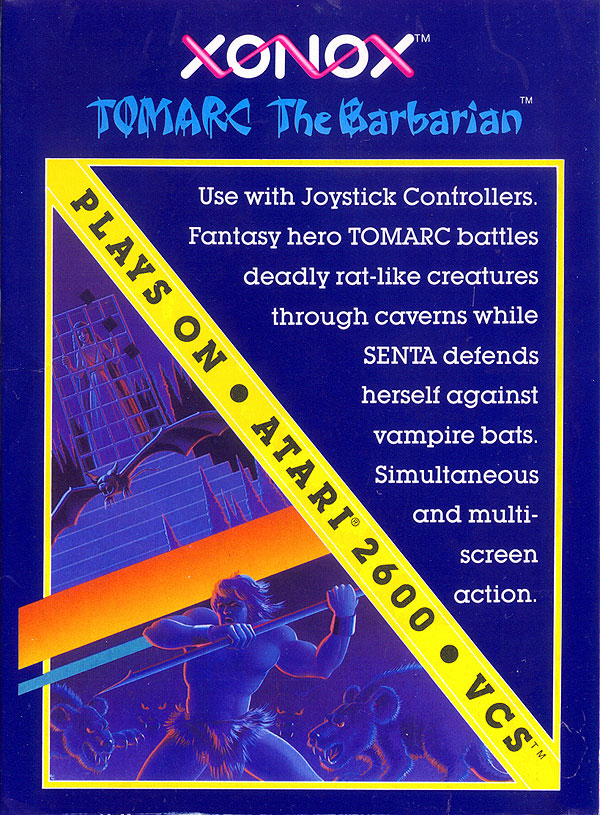 Tomarc the Barbarian - Box Front