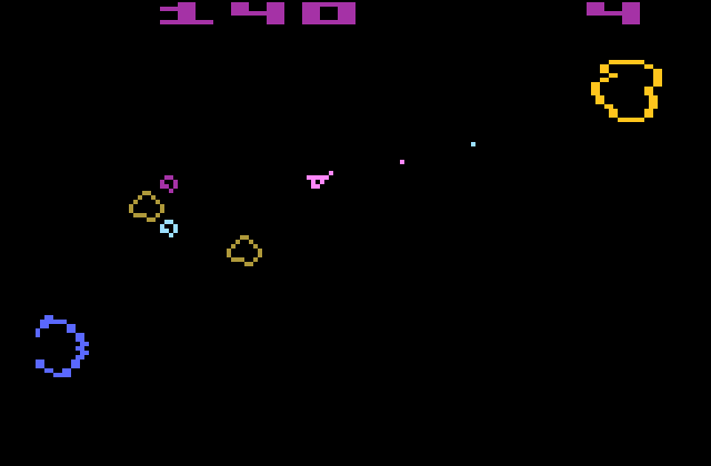 Asteroids - Hack Screenshot