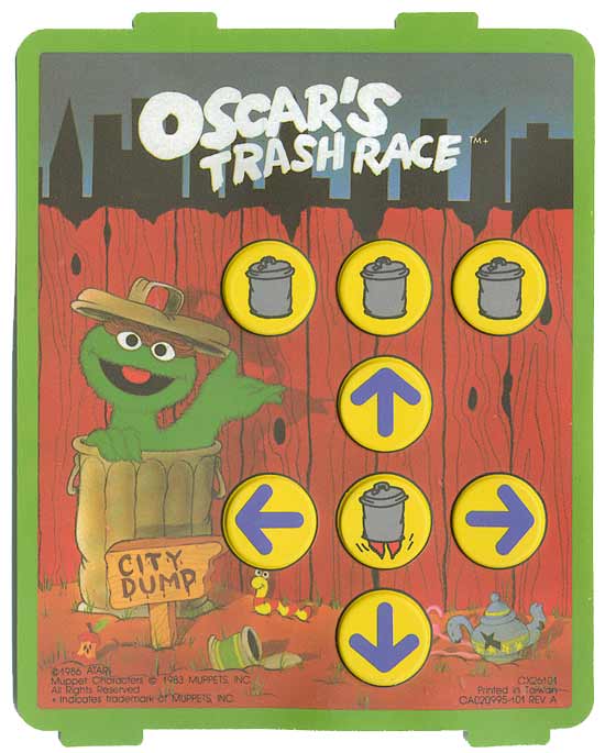 Oscar's Trash Race - Overlay