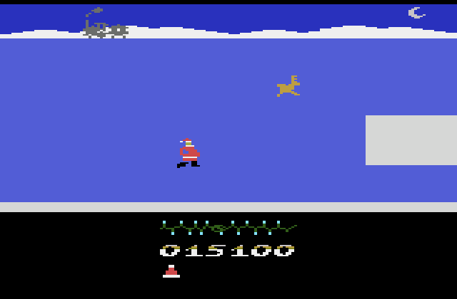 2005 AtariAge Holiday Cart: Reindeer Rescue - Screenshot