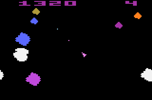 Asteroids - Original Screenshot