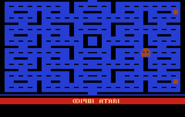 Invisible Pac-man - Original Screenshot