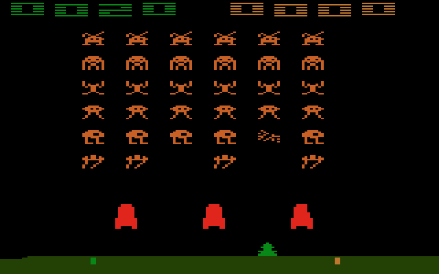 Atari Invaders - Original Screenshot
