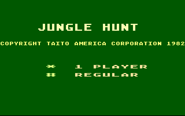 Jungle Hunt - Screenshot