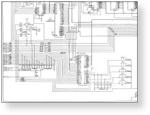 Atari 7800 Board - Lower Left Corner