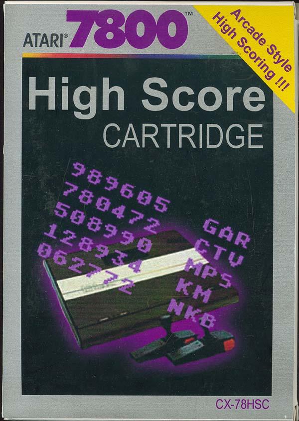 High Score Cartridge - Box Front