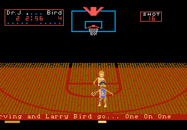 One-on-One Basketball - Screenshot