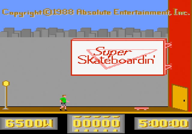 Super Skateboardin' - Screenshot