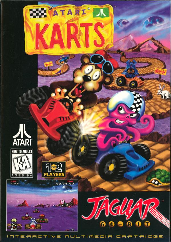 Atari Karts - Box Front