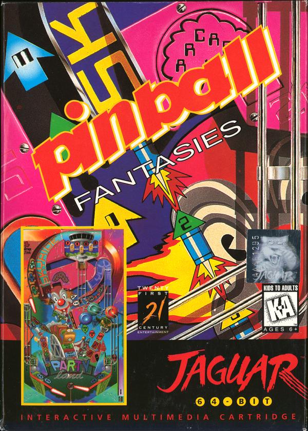 Pinball Fantasies - Box Front
