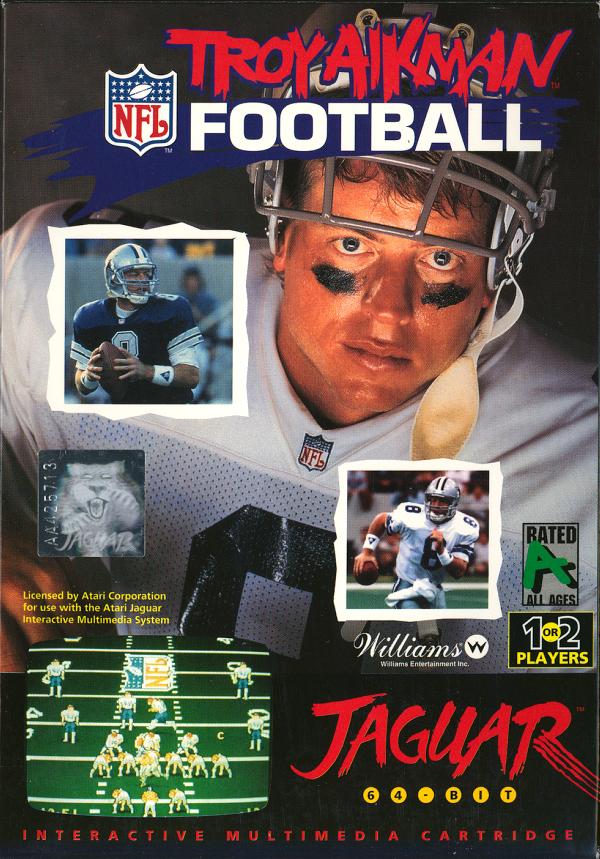 Troy Aikman NFL Football - Box Front