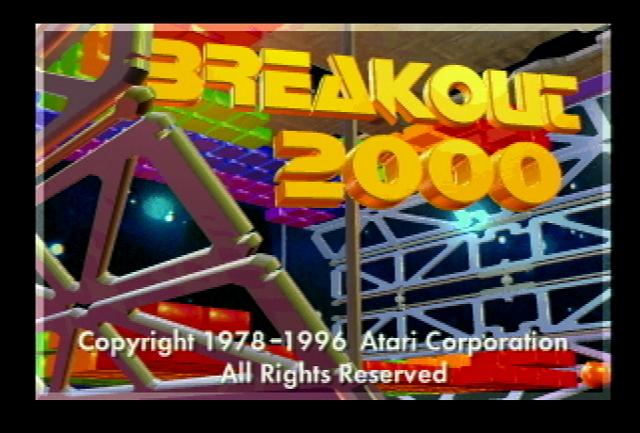 Breakout 2000 - Screenshot