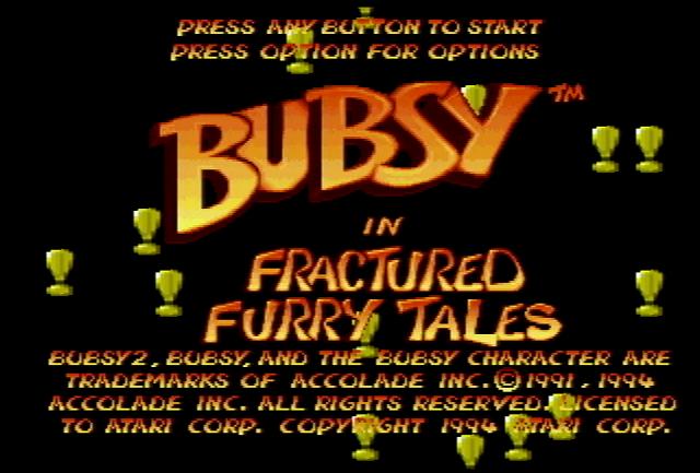 Bubsy: Fractured Furry Tails - Screenshot