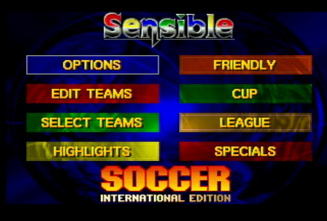 International Sensible Soccer - Screenshot