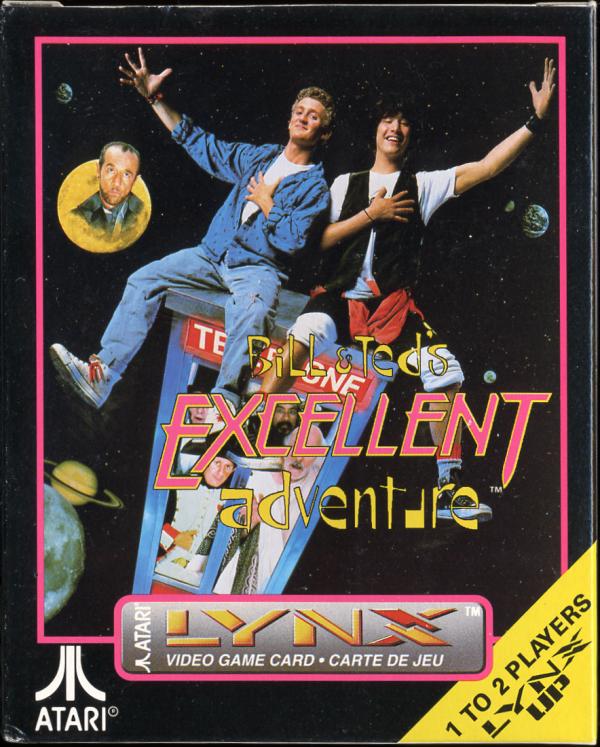Bill & Ted's Excellent Adventure - Box Front