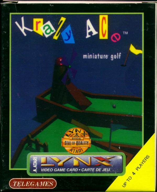 Krazy Ace Miniature Golf - Box Front