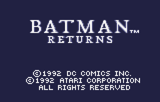 Batman Returns - Screenshot