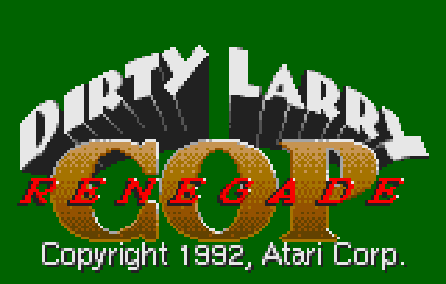 Dirty Larry: Renegade Cop - Screenshot