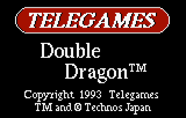 Double Dragon - Screenshot