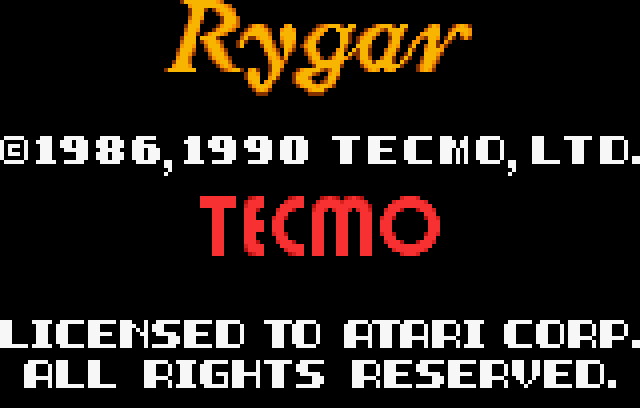 Rygar - Screenshot