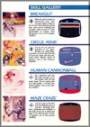 Page 9, Breakout, Circus Atari, Human Cannonball, Maze Craze