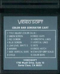 Color Bar Generator - Cartridge