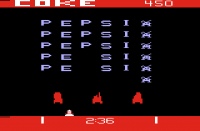 Pepsi Invaders - Screenshot