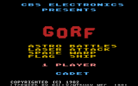 Gorf - Screenshot