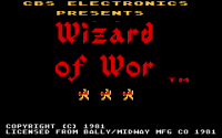 Wizard of Wor - Screenshot