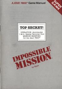 Impossible Mission - Manual
