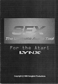 SFX - Manual