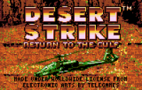 Desert Strike - Screenshot